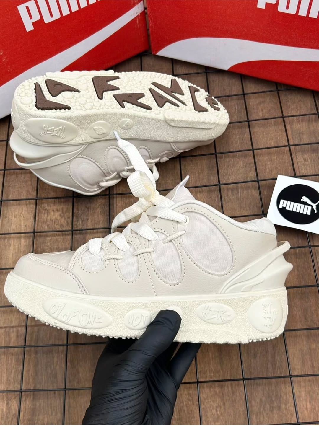 Tênis Puma La Francé Bege