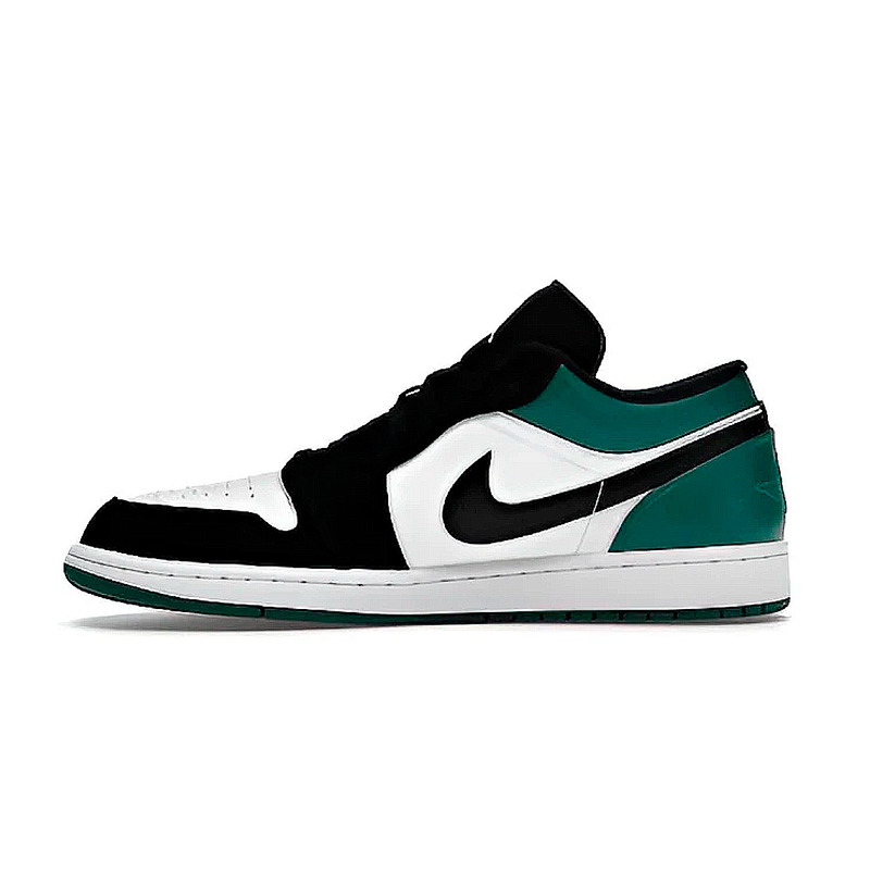 Jordan 1 Low "White Black Mystic Green" - Réplica