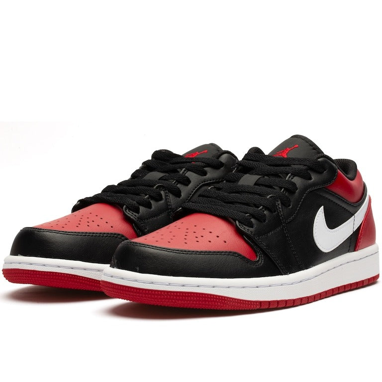 Tênis Air Jordan 1 Low Red/Black - Réplica