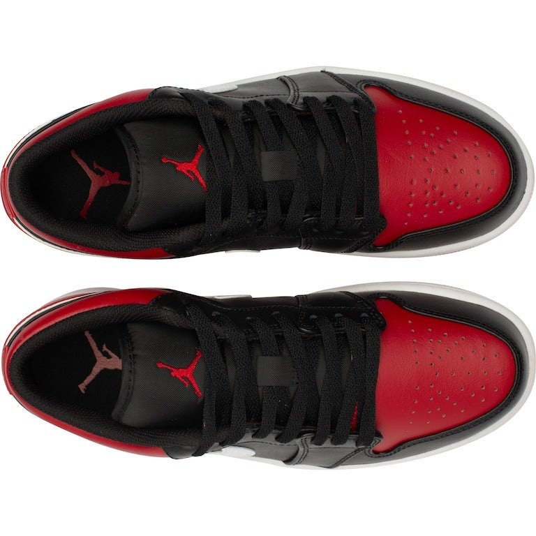 Tênis Air Jordan 1 Low Red/Black - Réplica