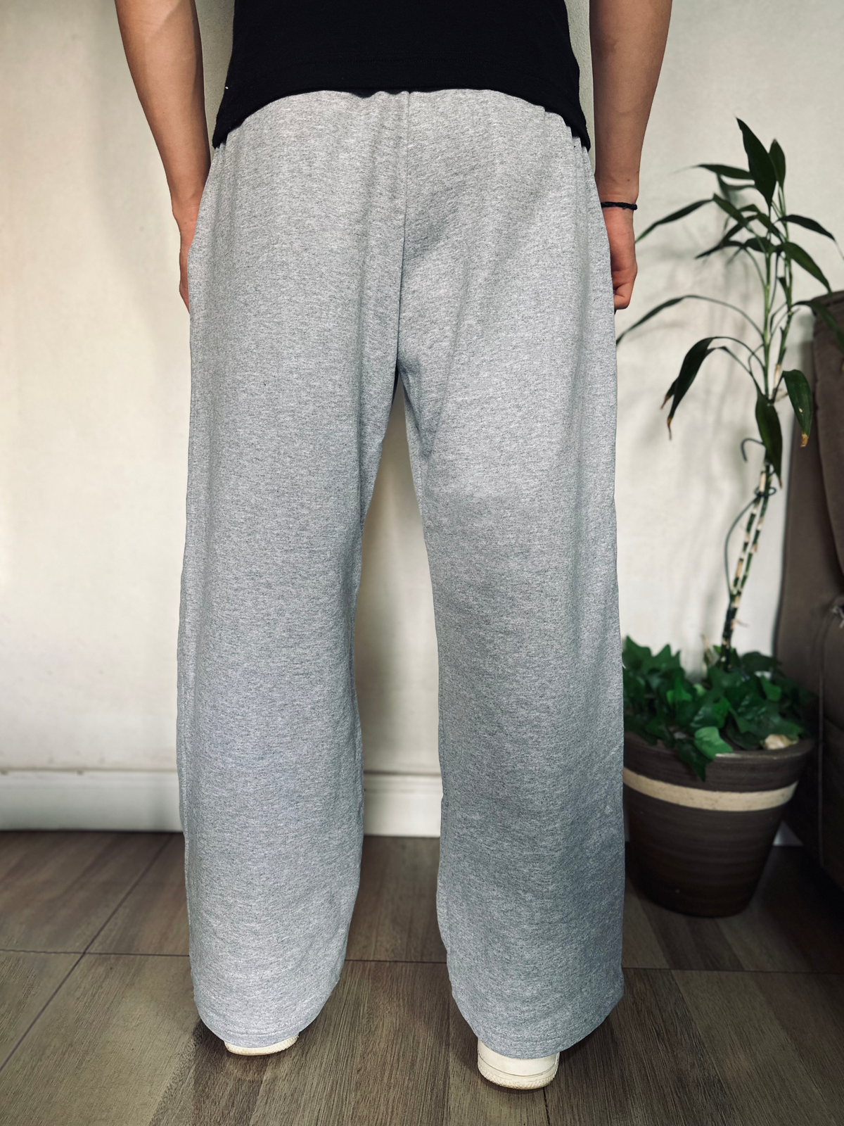 Calça Baggy Vintage 2000's Cinza