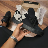 Tênis DC Shoes Court Graffik Black White - Unissex