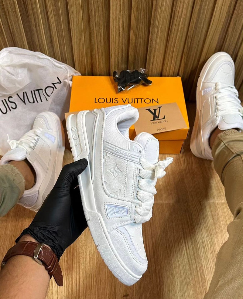 Tênis Louis Vuitton Lv Skate White  - Réplica