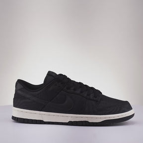 Tênis Nike Dunk Low Retrô Black Canvas - Preto