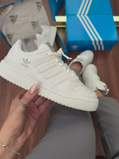 Tênis Adidas Fórum Low - White