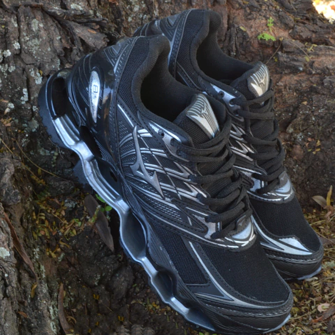 Mizuno Pro 8 - Preto/Prata