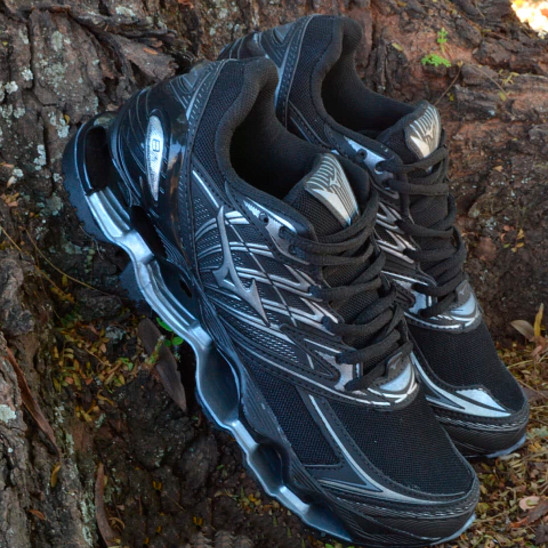 Mizuno Pro 8 - Preto/Prata