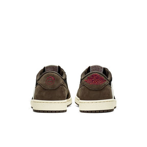 Tênis Air Jordan 1 Retrô Low OG SP Travis Scott Mocha - Réplica
