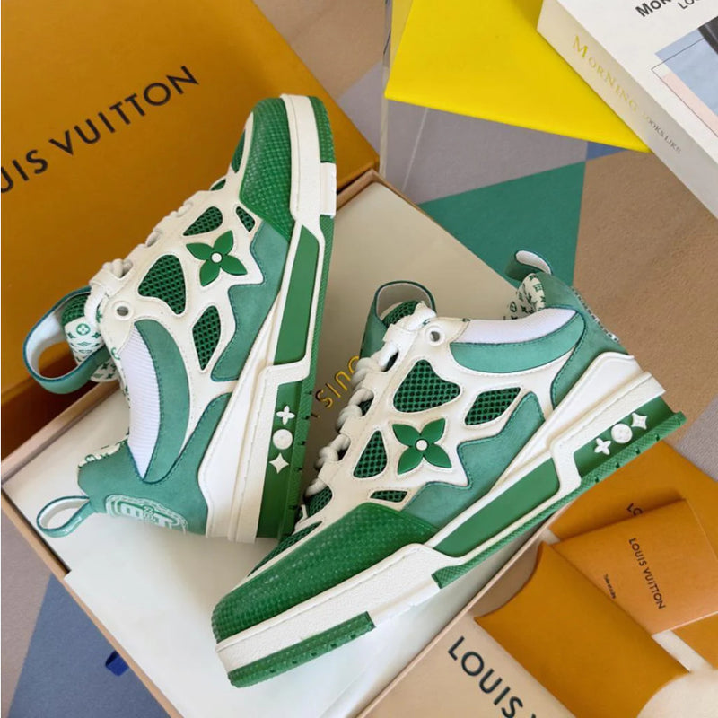 Tênis Vuitton SK8 Skate Grife LV