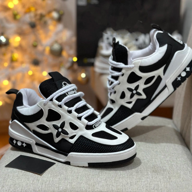 Tênis Vuitton SK8 Skate Grife LV