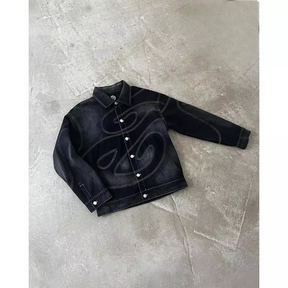 Conjunto Denim Estonado Bordado