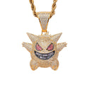 Colar de Gengar Cravejada
