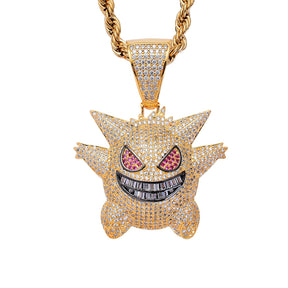 Colar de Gengar Cravejada