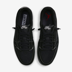 Tênis Nike Travis Scott X Air Jordan 1 Low Black - Réplica