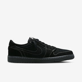 Tênis Nike Travis Scott X Air Jordan 1 Low Black - Réplica