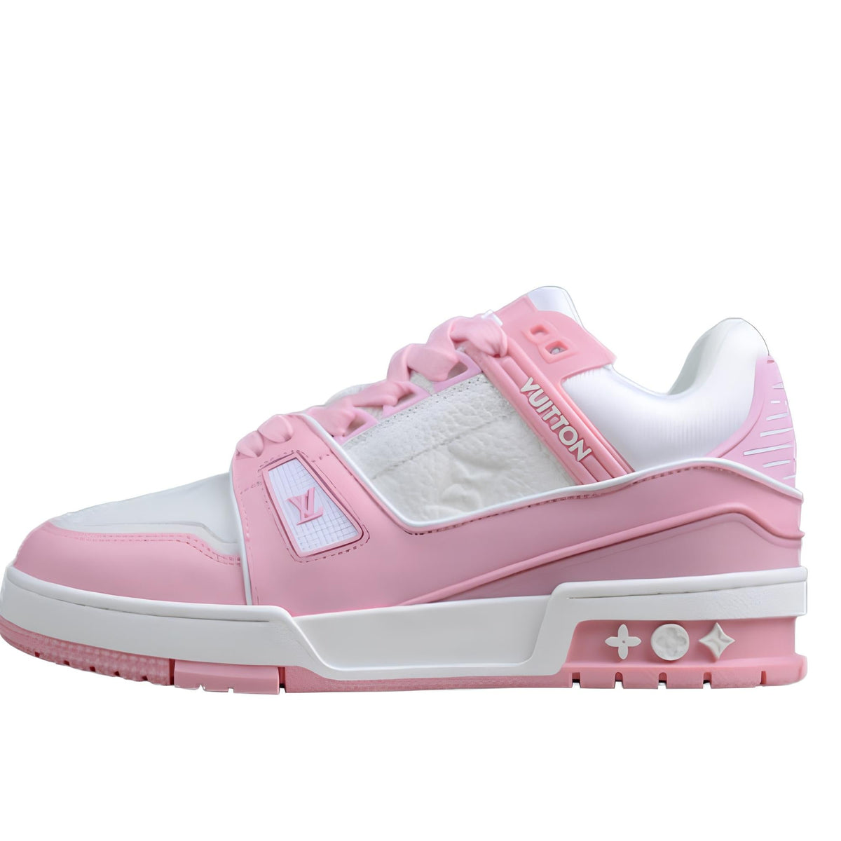 Tênis Louis Vuitton Lv Skate White Pink - Réplica