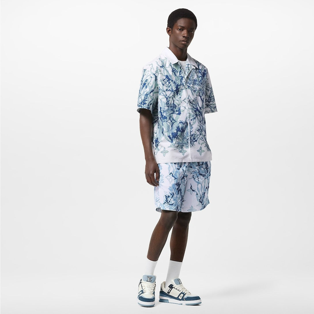 Tênis Louis Vuitton Lv Skate White Blue - Réplica